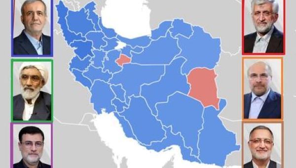نامزدهای ریاست‌جمهوری در گوگل‌ترندز: پزشکیان پیشتاز است / دوگانگی قالیباف-جلیلی جدی است
